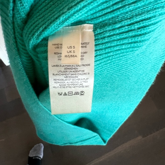 Free People Turtleneck Turquise Small - Picture 3 of 7